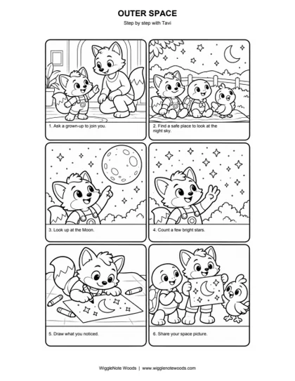 Outer Space — Step by step